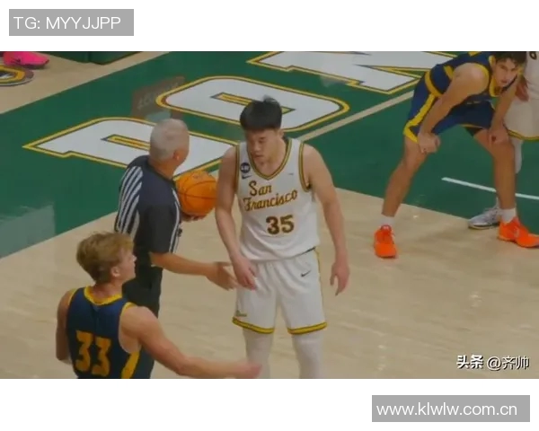 NCAA赛场旧金山大学战胜波特兰州立王俊杰贡献5分4板赵维伦再度缺阵